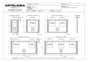 ARTELINEA FLASH COLLECTION MIRROR LED BAND+LED DIFFUSION