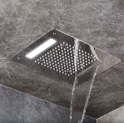 VANITADOCCE SOFFIONE WELLNESS 3LC AD INCASSO 35x45 cm CARBON