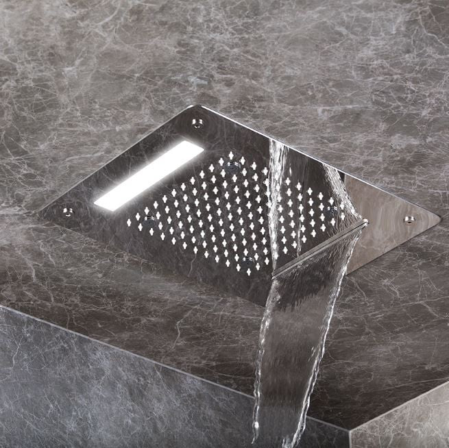 VANITADOCCE SOFFIONE WELLNESS 3LC AD INCASSO 35x45 cm CARBON
