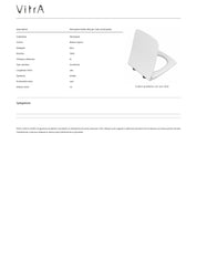 VITRA SEDILE SLIM METROPOLE PER VASO IN DUROPLAST