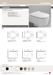 FLAMINIA LINK SLIM SOFT-CLOSE TOILET SEAT