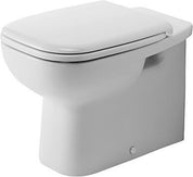 DURAVIT D-CODE SET VASO A PAVIMENTO C/COPRIVASO SOFT-CLOSE + BIDET