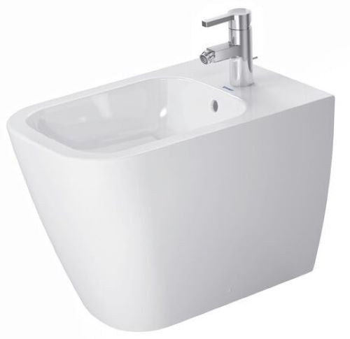 DURAVIT HAPPY D.2 FLOOR-STANDING WC C/SOFT-CLOSE SEAT + BIDET SET
