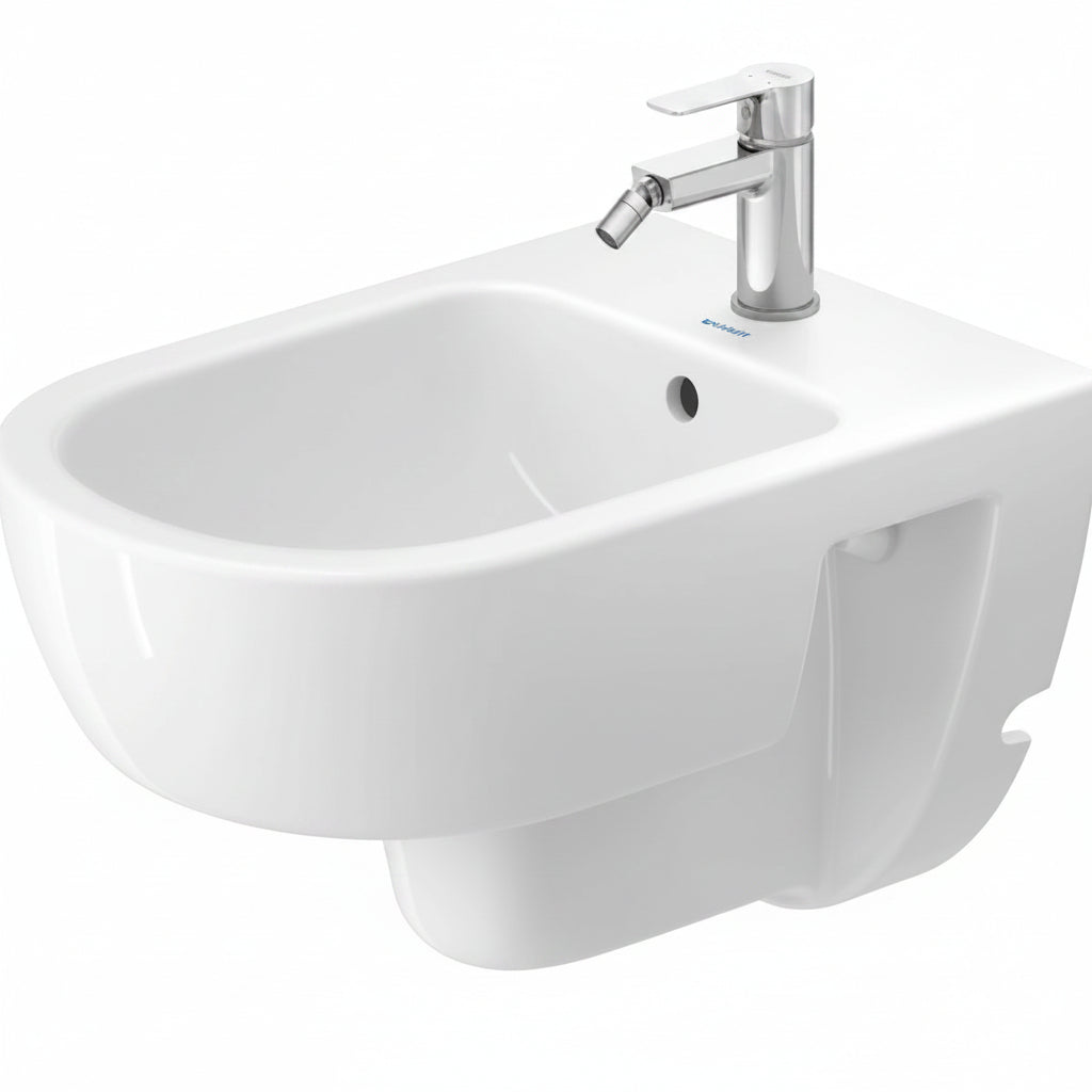 DURAVIT D-CODE WALL-MOUNTED BIDET