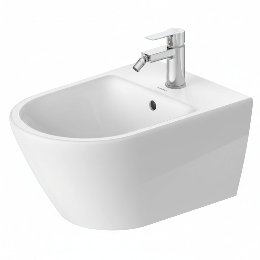 DURAVIT D-CODE WALL-MOUNTED BIDET