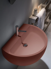 FALPER BOWL LAVABO DA PARETE IN CRISTALPLANT