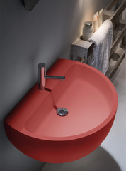 FALPER BOWL LAVABO DA PARETE IN CRISTALPLANT