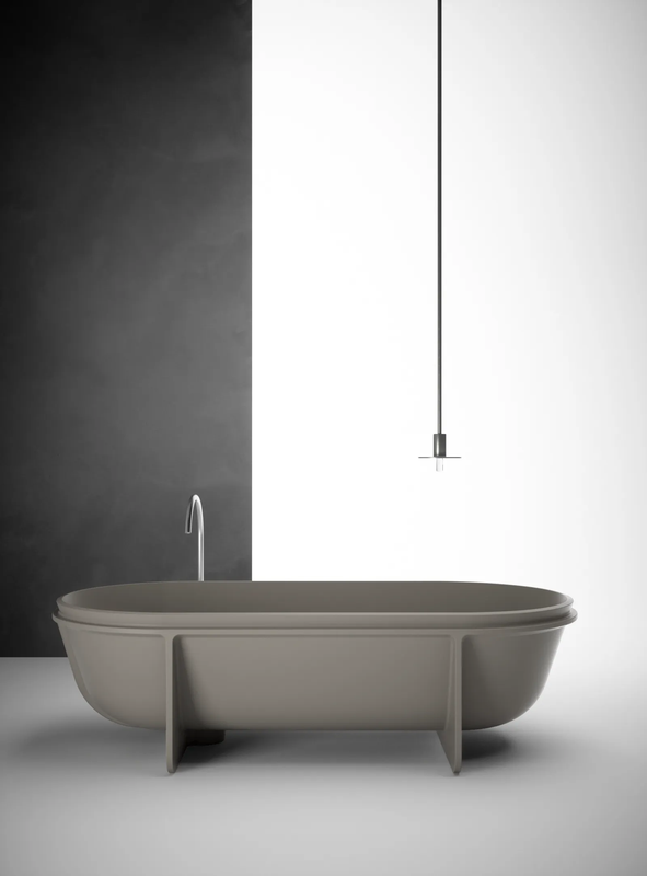 FALPER FREESTANDING BATHTUB COUNTER MOULD