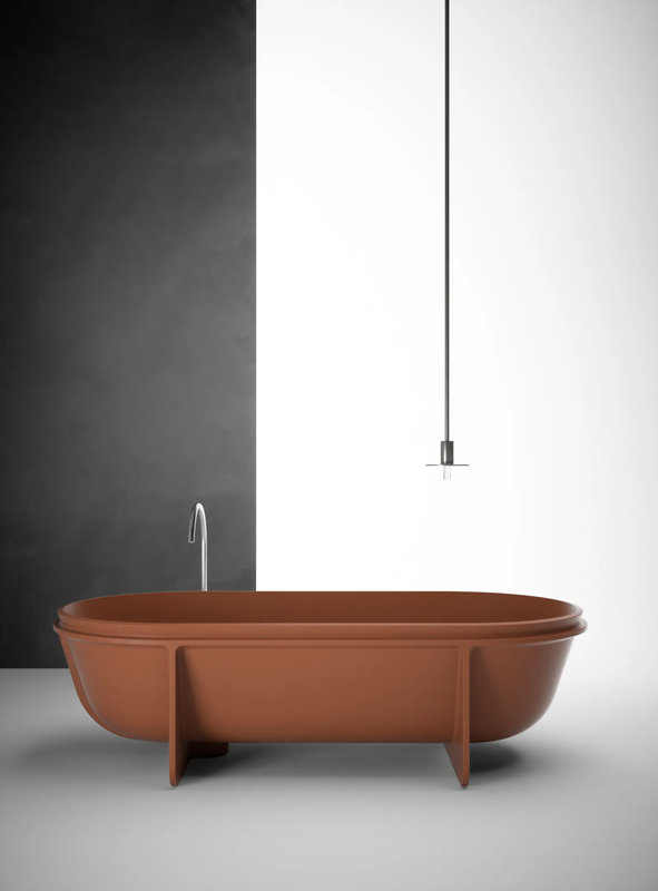 FALPER FREESTANDING BATHTUB COUNTER MOULD