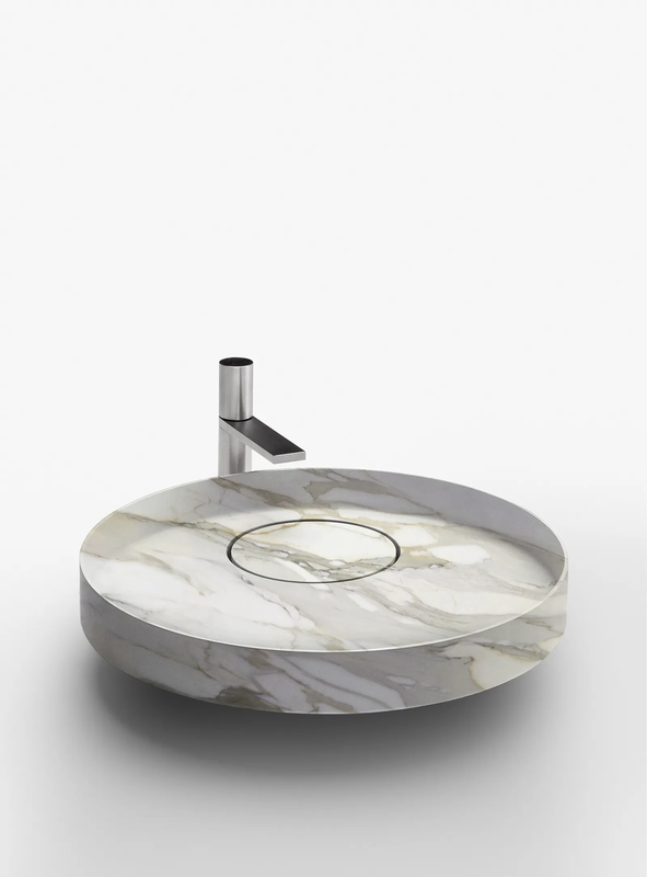 FALPER ECCENTRICO LAVABO IN MARMO
