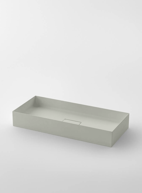 FALPER QUATTRO.ZERO LAVABO IN CRISTALPLANT