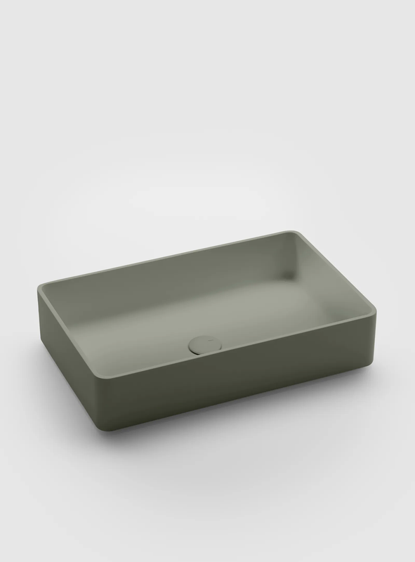 FALPER MATT 58 COUNTERTOP BASIN IN CRISTALPLANT