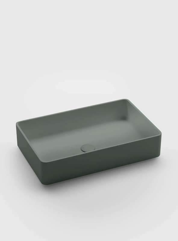 FALPER MATT 58 COUNTERTOP BASIN IN CRISTALPLANT