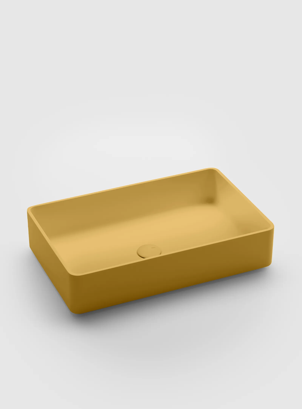 FALPER MATT 58 COUNTERTOP BASIN IN CRISTALPLANT