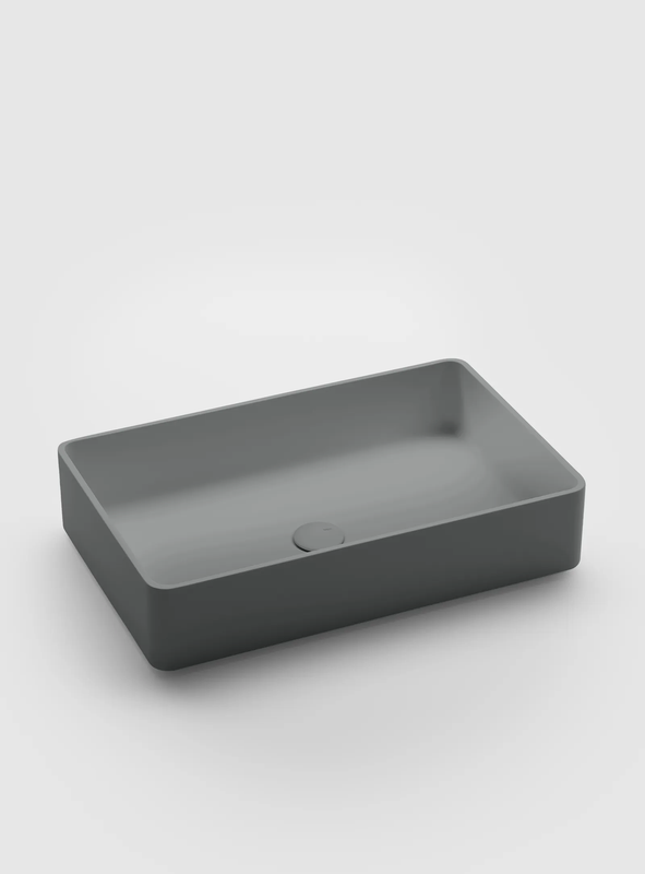 FALPER MATT 58 COUNTERTOP BASIN IN CRISTALPLANT