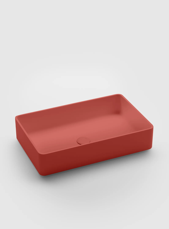 FALPER MATT 58 COUNTERTOP BASIN IN CRISTALPLANT