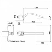 TREEMME ARCHÉ WALL-MOUNTED SHOWER HEAD