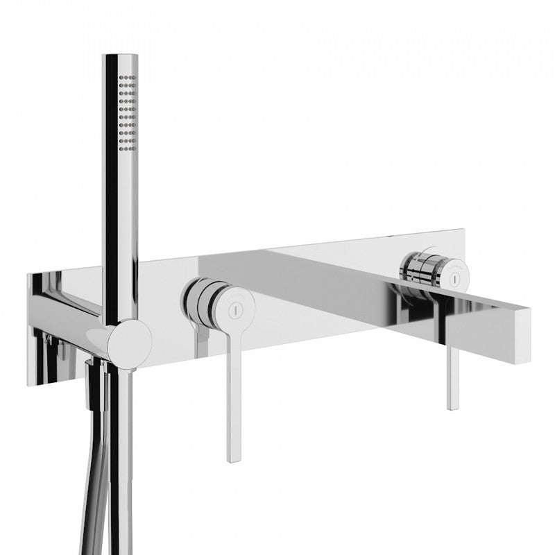 TREEMME TIME-TIME OUT MISCELATORE MONOCOMANDO VASCA/DOCCIA A INCASSO