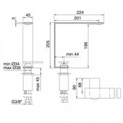 TREEMME 5MM SINGLE LEVER BASIN MIXER 196