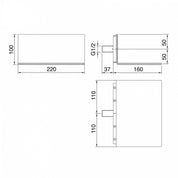 TREEMME 5MM WALL-MOUNTED WATERFALL 220