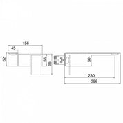 TREEMME 5MM MIX BUILT-IN BASIN 230