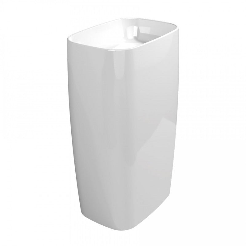 FLAMINIA MONOFLAG LAVABO FREESTANDING A PARETE
