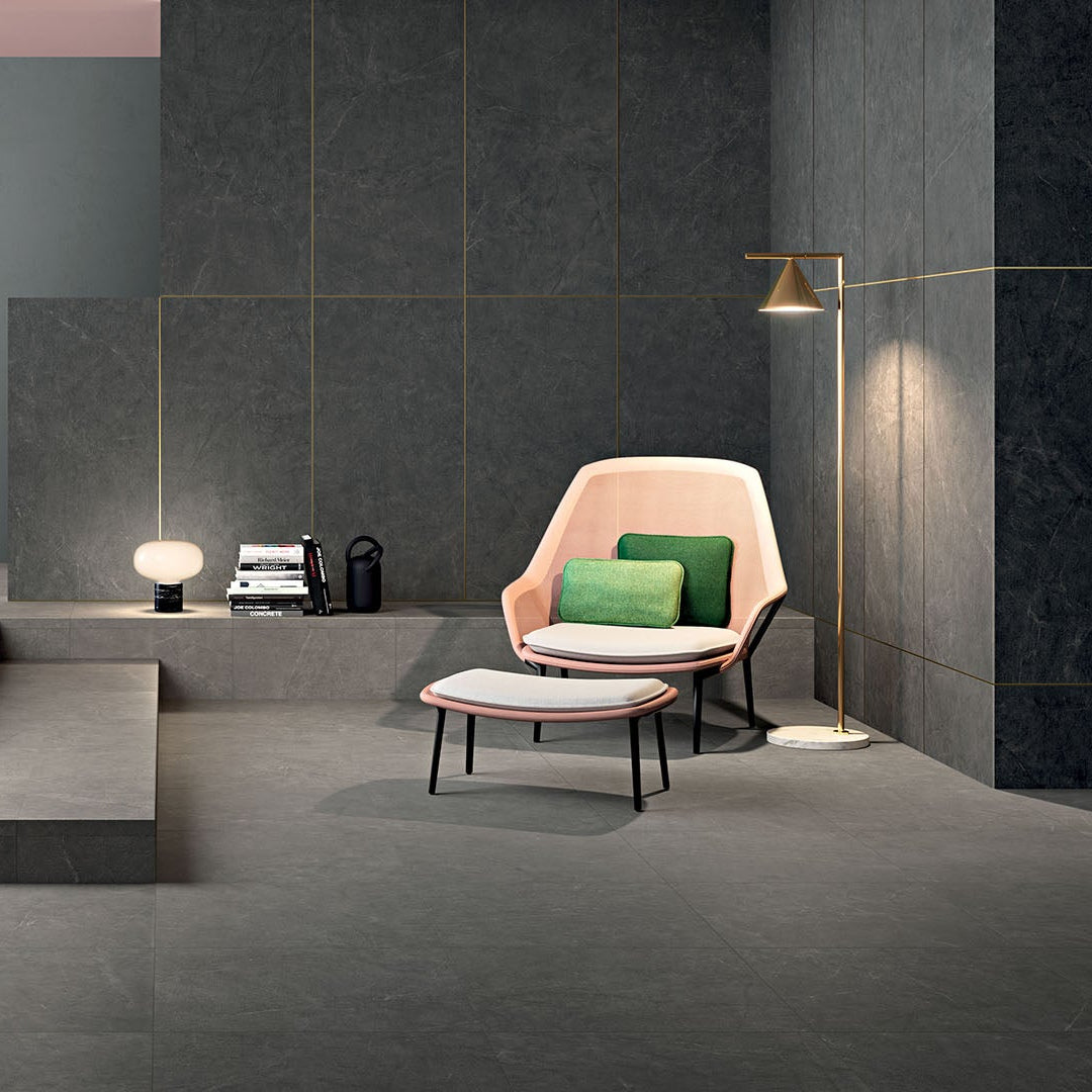 MARCA CORONA GRES PORCELLANATO ARKISTONE DARK