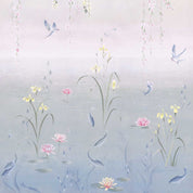 SANDERSON CARTA DA PARATI WATER GARDEN SOFT JADE/PINK BLOSSOM