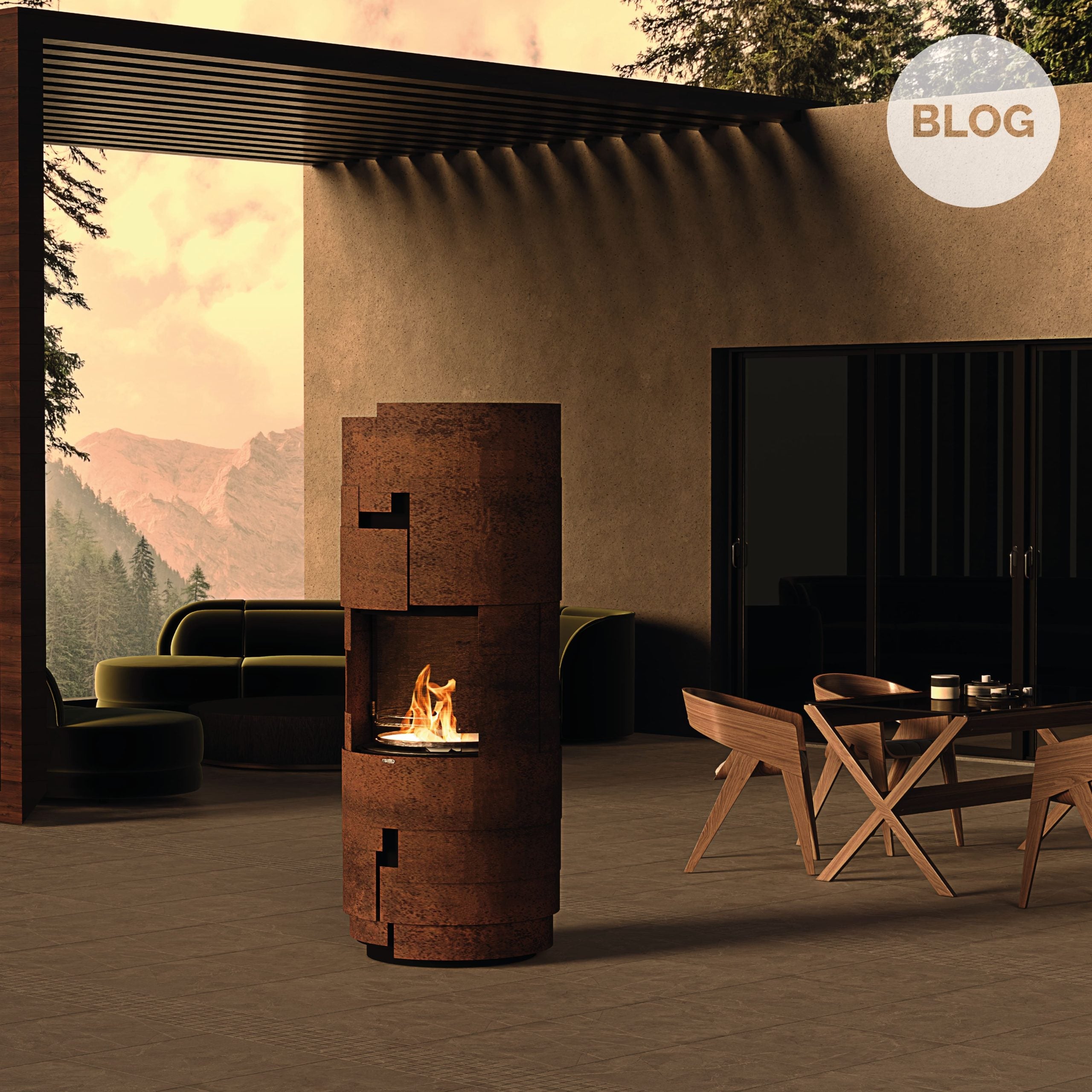GLAMMFIRE CAMINO OUTDOOR INTERMEZZO