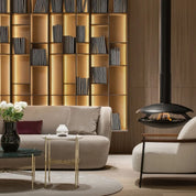 GLAMMFIRE INDOOR FIREPLACE PEROLA