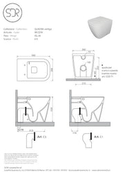 SDR QUADRA VASO A TERRA S/C VERTIGO