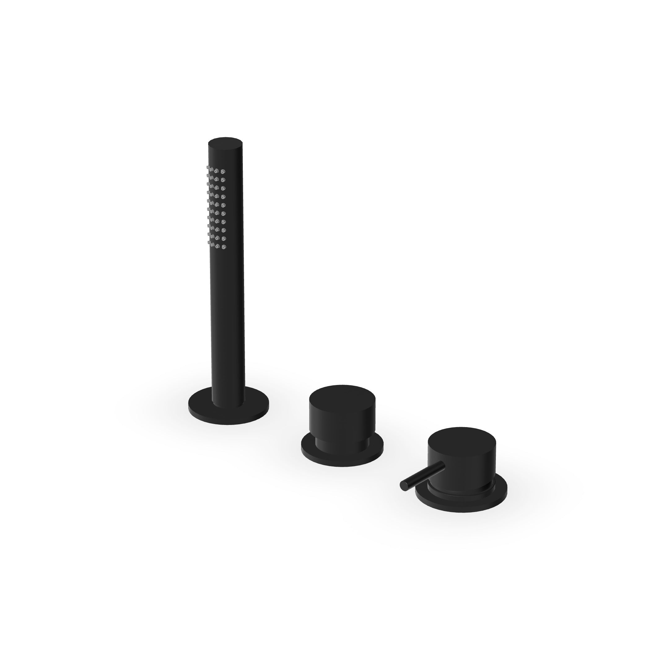 ZUCCHETTI HELM MIX MONOCOMANDO BORDO VASCA 3 FORI