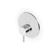 ZUCCHETTI HELM BUILT-IN SINGLE-LEVER BATH/SHOWER MIXER WITH MECHANICAL PUSH-BUTTON DIVERTER
