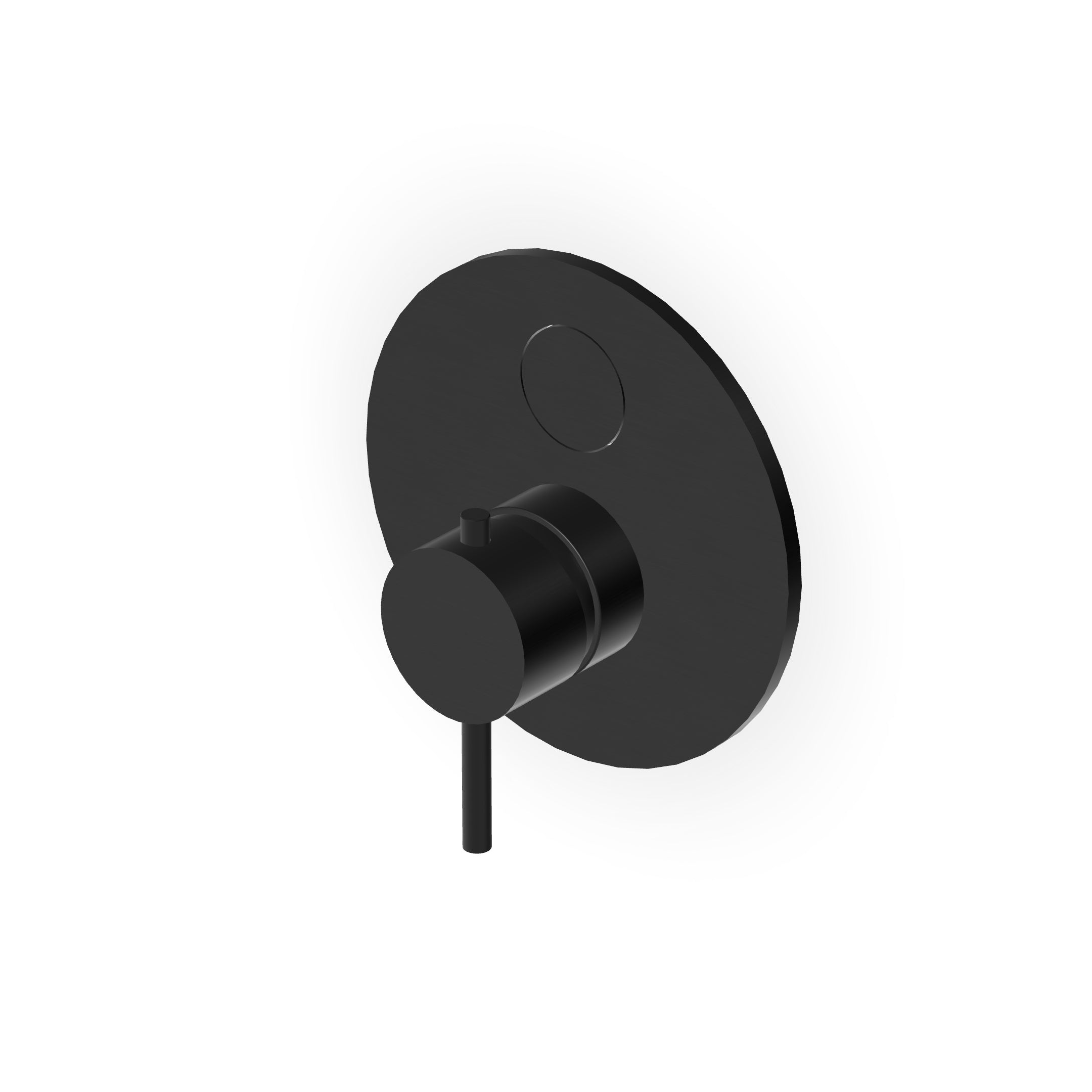 ZUCCHETTI HELM BUILT-IN SINGLE-LEVER BATH/SHOWER MIXER WITH MECHANICAL PUSH-BUTTON DIVERTER