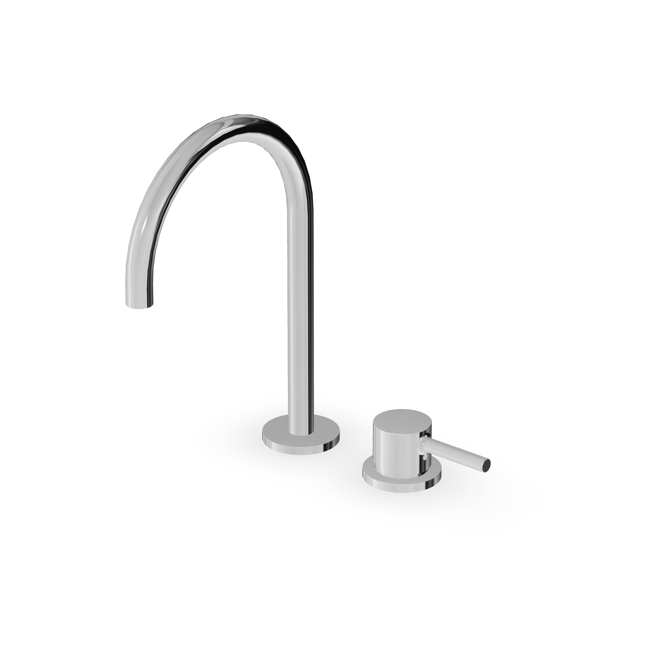 ZUCCHETTI PAN S MIX BASIN MONOBLOC TAP 2 HOLE