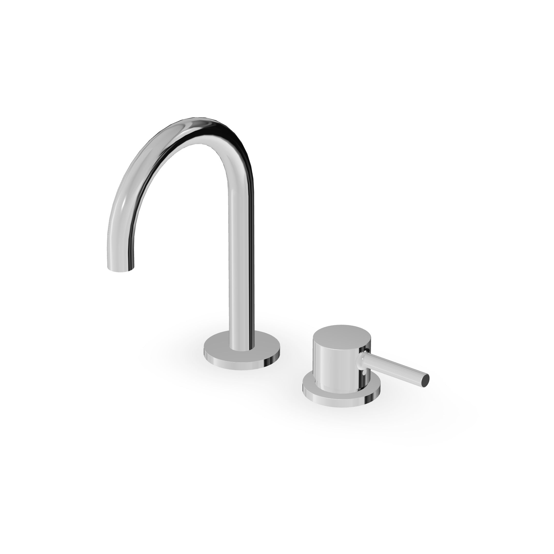 ZUCCHETTI PAN S MIX TWO-HOLE BASIN MONOBLOC MIXER