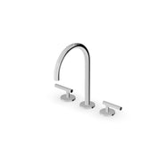 ZUCCHETTI PAN S 3-HOLE BASIN MIXER WITH HIGH SPOUT