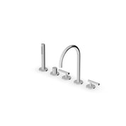 ZUCCHETTI PAN S BATTERIA BORDO VASCA 5 FORI