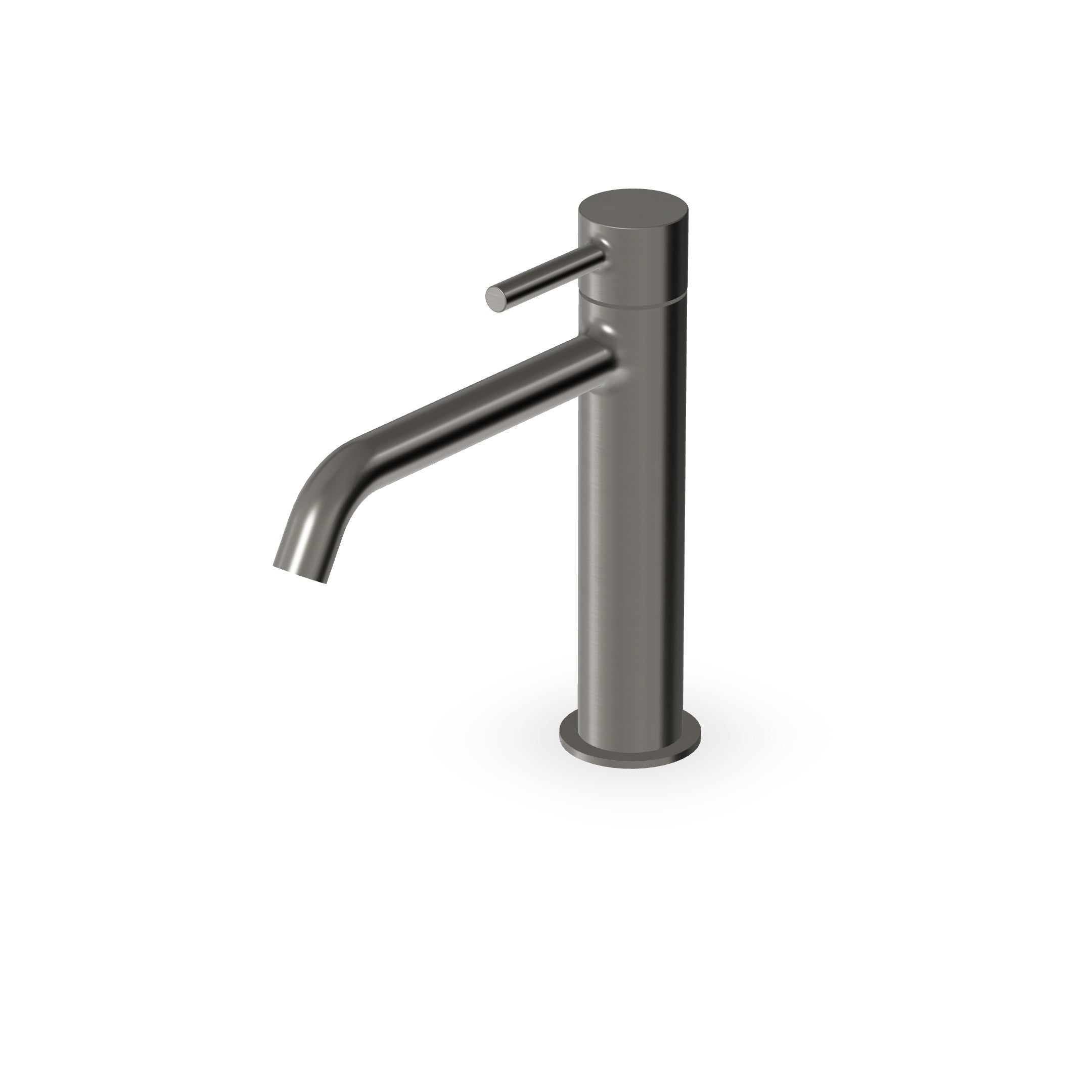 ZUCCHETTI PAN S MONOBLOC BASIN MIXER WITH EXTENDED SPOUT WITH AERATOR, NO WASTE