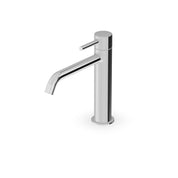 ZUCCHETTI PAN S MONOBLOC BASIN MIXER WITH EXTENDED SPOUT WITH AERATOR, NO WASTE