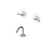 ZUCCHETTI PAN S BATTERIA BIDET INCASSO CON BOCCA DA PIANO