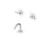 ZUCCHETTI PAN S BATTERIA BIDET INCASSO CON BOCCA DA PIANO
