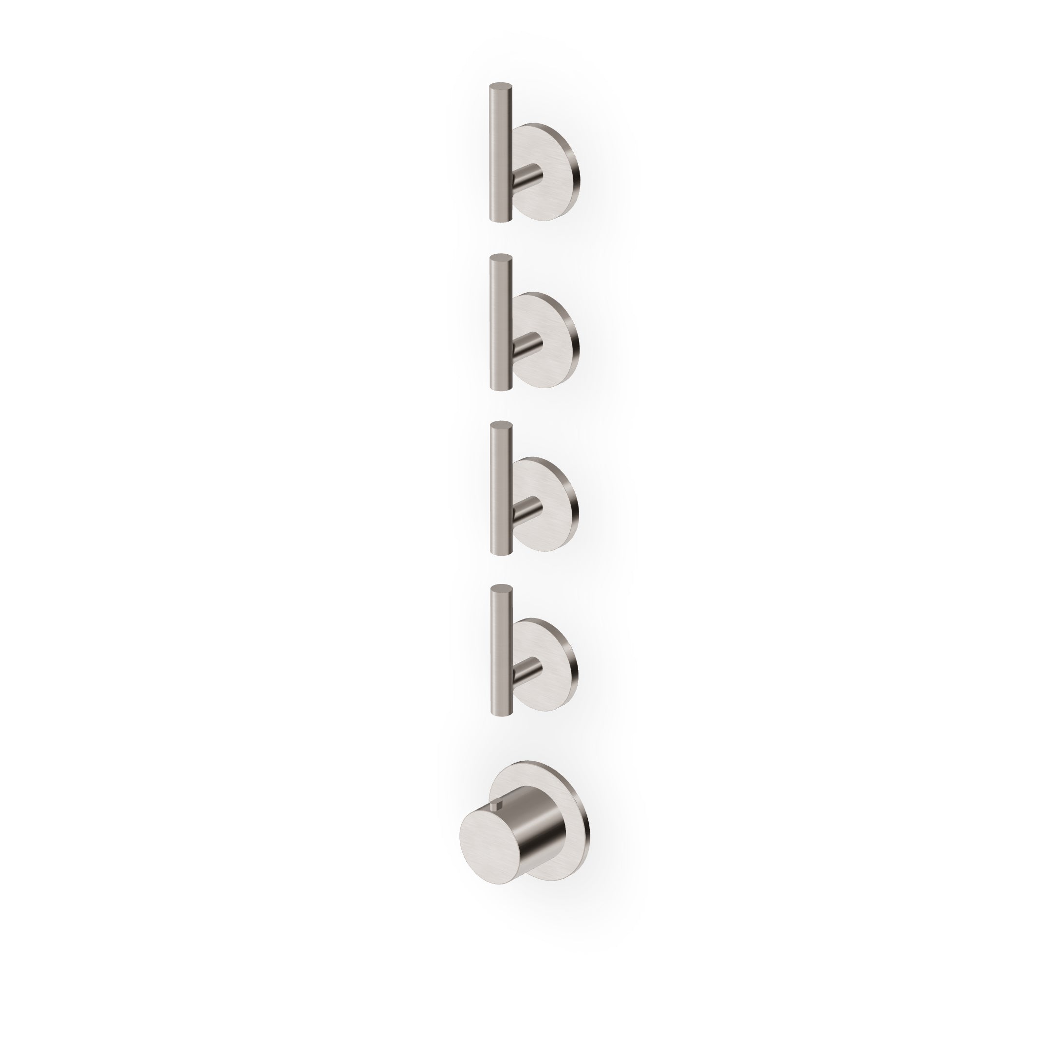 ZUCCHETTI PAN S MIX THERMOSTATIC RECESSED SHOWER WITH 4 STOPCOCKS