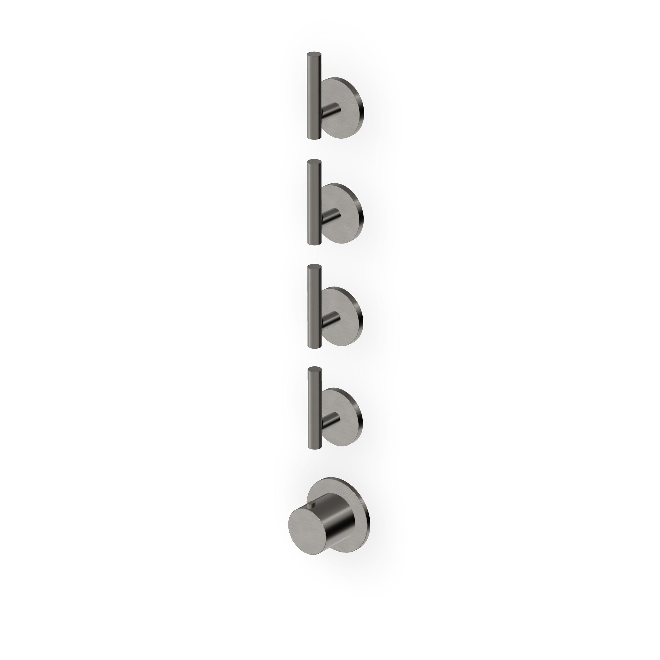 ZUCCHETTI PAN S MIX THERMOSTATIC RECESSED SHOWER WITH 4 STOPCOCKS