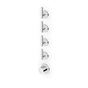 ZUCCHETTI PAN S MIX THERMOSTATIC RECESSED SHOWER WITH 4 STOPCOCKS