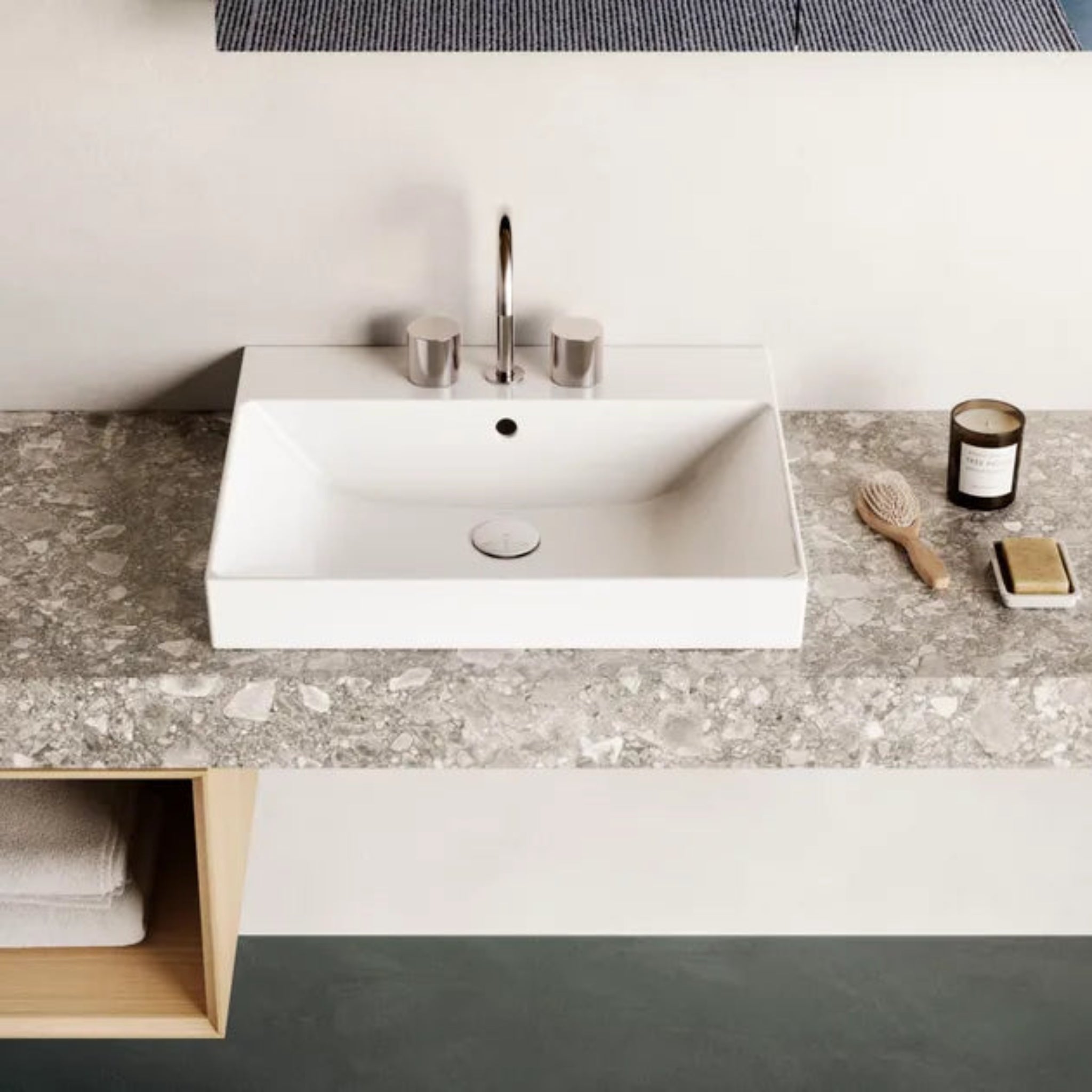 CATALANO LAVABO ZERO 75 BACINO CENTRALE