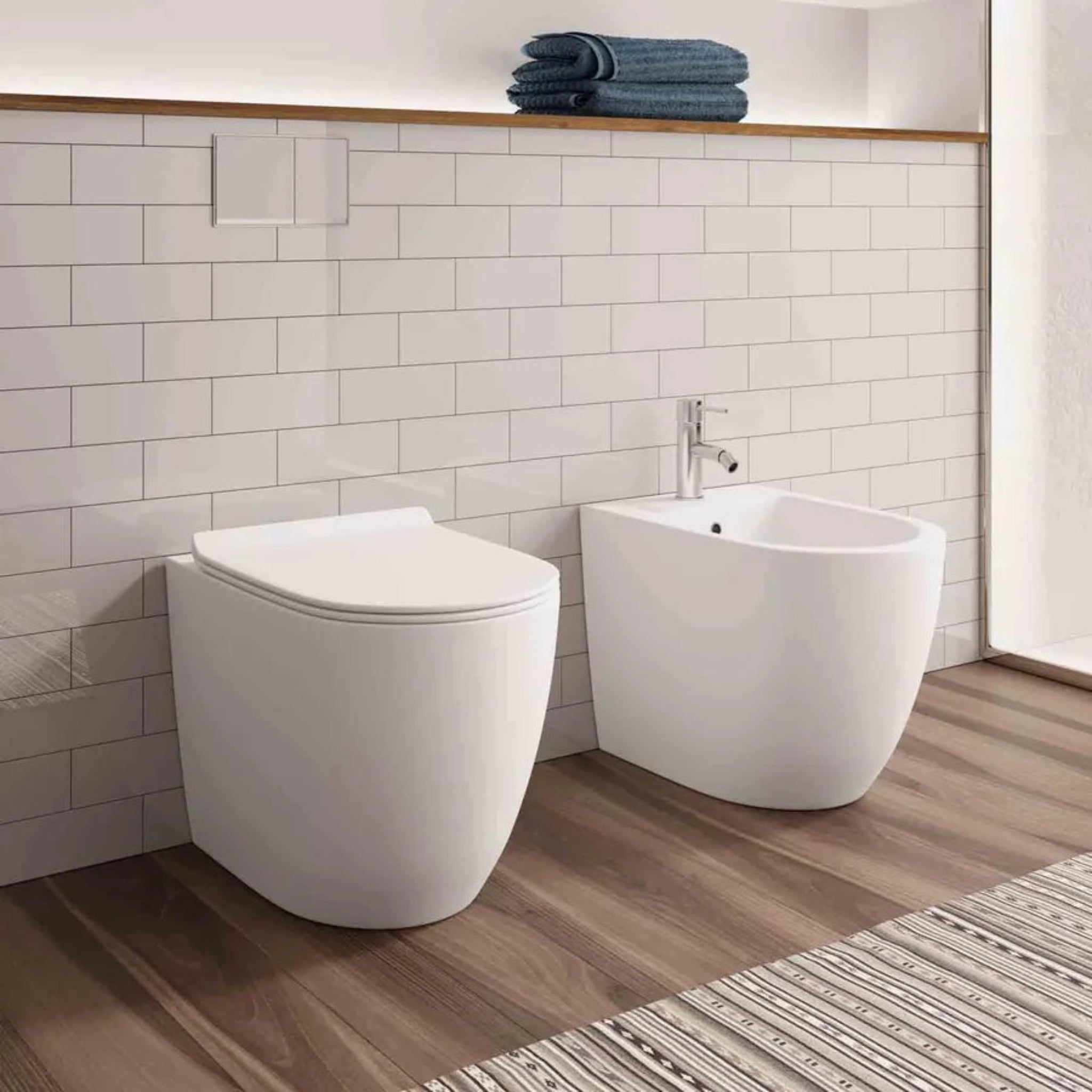 WU SET VASO C/COPRIWC SOFT-CLOSE + BIDET