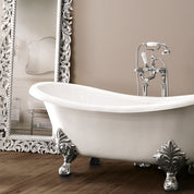 DEVON&DEVON CHÉRIE BATHTUB WITH FLORA FEET