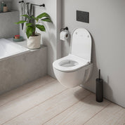 DURAVIT D-CODE RIMLESS WALL-MOUNTED TOILET SET W/SEAT