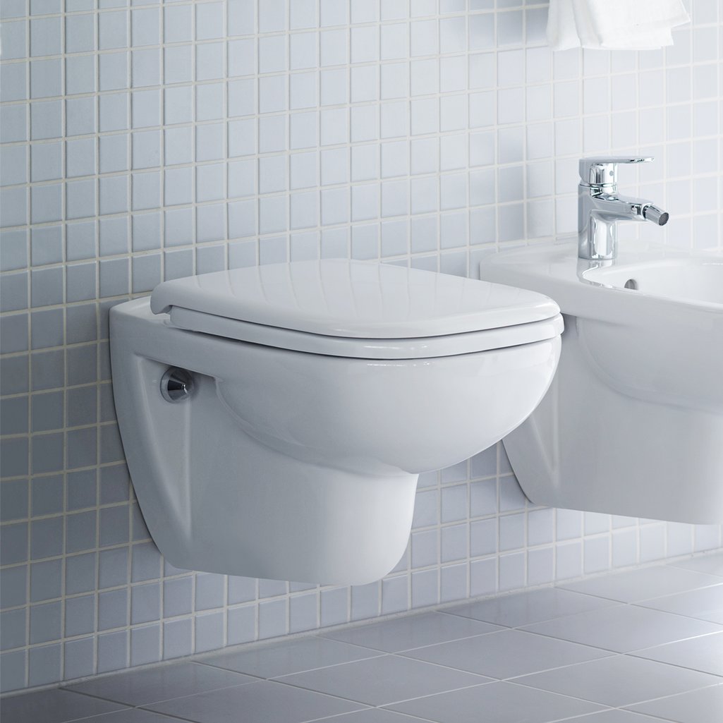 DURAVIT D-CODE SET VASO SOSPESO C/COPRIVASO